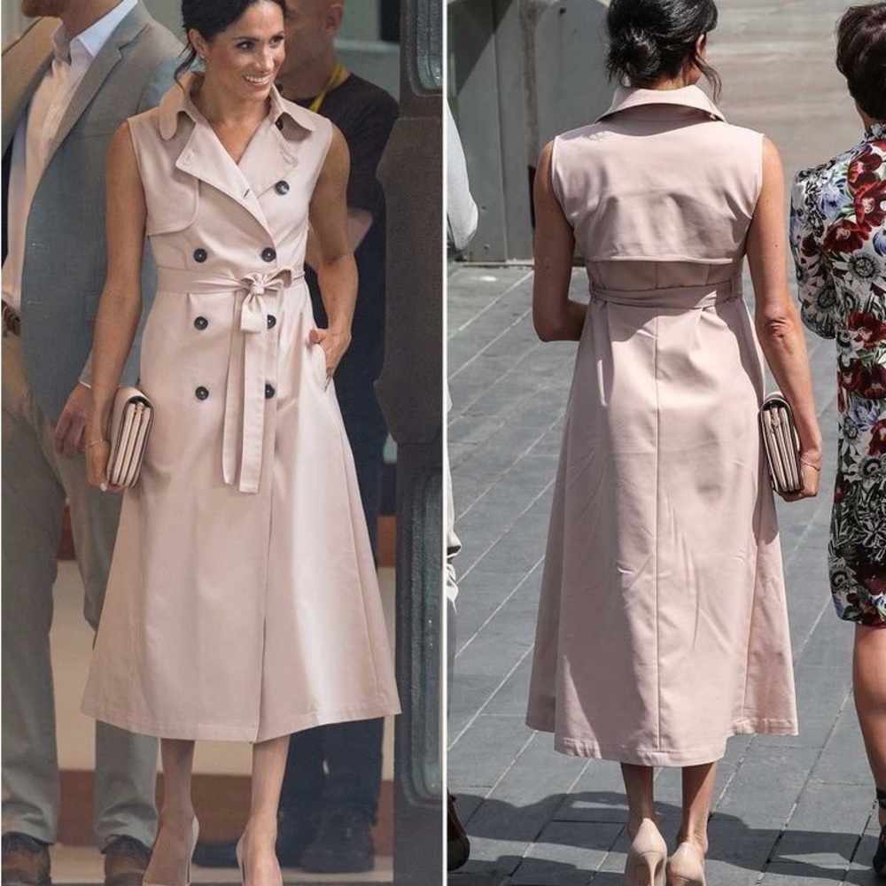 Meghan Markle Noni trench dress - Picture 10 of 12